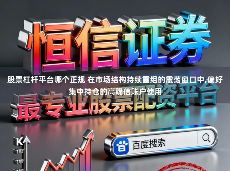 股票杠杆平台哪个正规 在市场结构持续重组的震荡窗口中，偏好集中持仓的高确信账户使用