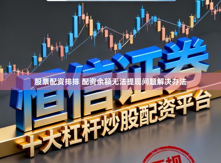 股票配资排排 配资余额无法提现问题解决办法